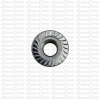 Smooth Flange Wheel Nut, 7/16&quot; Hex Head - - alt view 2