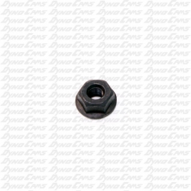 Flanged Wheel Nut, 1/2&quot; Hex Head