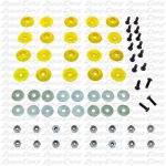 G Man Body Mounting Kit, Yellow