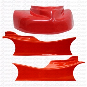 JKB XACT Fit Body Kit, Seraph, Red