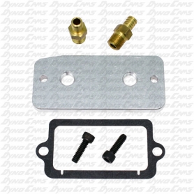Billet 2 Hole Breather Plate, Flathead