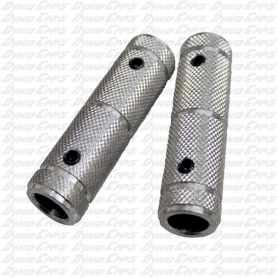 Pedal Grip Set, 1/2&quot; Hole, Aluminum