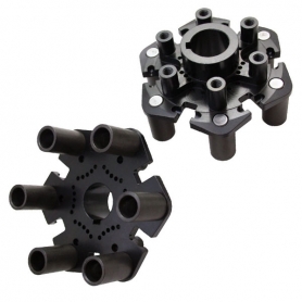 SMC Vortex Black Drive Hub, Two Disc Clutch