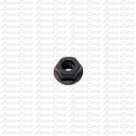 Flanged Wheel Nut, 1/2&quot; Hex Head