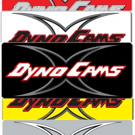 DynoCams Decal, 2&quot; X 4.7&quot;