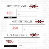 DynoCams Gift Certificates