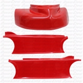 JKB XACT Fit Body Kit, High Side, Red