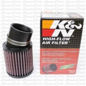 K&amp;N 3.75 x 4 Air Filter, Angled, Clone, Flathead